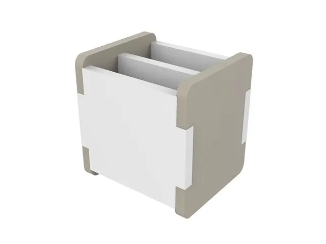 Porte-stylo KUBE gris