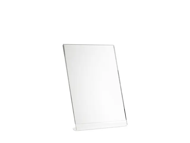 Tafelstandaard Seco A5 schuin glashelder