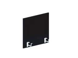 baliepaneel,v. bureau,aanbouw links,B 600mm,CC-zwart,BN8033-zwart