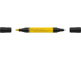 Tekenstift Faber-Castell Pitt Artist Pen duo marker 107 cadmiumgeel ge - 3
