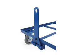 dissel en koppeling,v. onderwagen voor kratten,L 280mm,staal,RAL5010