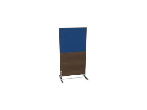 cloison de séparation Hxl 1545x800mm NV brun caryer BN6016-bleu
