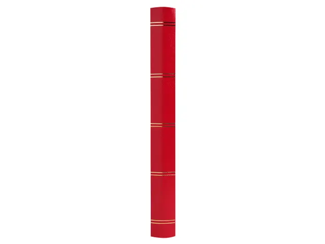 Postzegelalbum 48bl 22 ,5x30,5cm rood