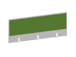 baliepaneel v. bureau aanbouw achter MP-lichtgrijs BN7048-groen 1200mm