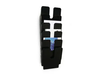 Wandfolderhouder Flexiplus 6 A4 Zwart - 1