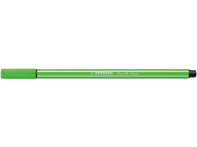 Viltstift STABILO Pen 68/033 medium neon groen
