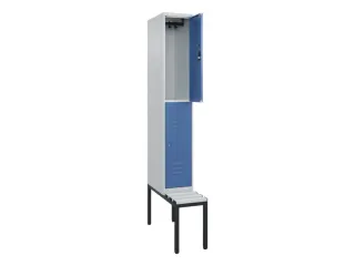 Dubbeldekse dekenkist,HxBxD 2120x300x815mm,1x2vak.,vak B 300mm - 2