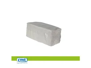 CMT Handdoekpapier C-vouw cellulose 2-laags 31x25cm wit 16x152 Stuks - 2