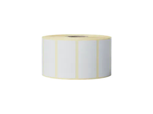 Brother BDE-1J026051-102 voorgestanste labelrol met witte labels van 5