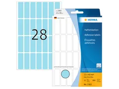 HERMA 2363 Universele etiketten 13x40mm Blauw 896 stuks