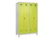 locker voor scheiding van kleding,HxBxD 1950x1200x500mm,4vak