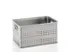 Aluminium Transportbak 288x564x360mm 50 liter Geperforeerd Glijlatten