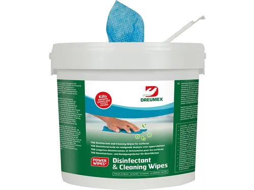 Dreumex Disinfectant & Cleaning Desinfectiedoekjes emmer 700 stuks