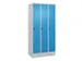 locker voor scheiding van kleding,HxBxD 1950x900x500mm,3vak