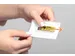 Naambadge CLICK FOLD 54x90 mm met magneet place and hold PP