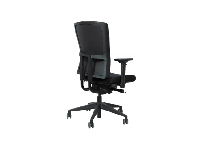 Siège de bureau série 400-NPR Comfort tissu Noir piètement noir