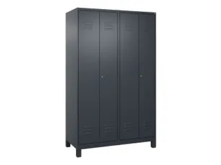 PBM-locker,HxBxD 1950x1200x500mm,4vak,vak B 300mm,cil.-slot - 1