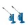 Machineheffers 6932 10000kg blauw