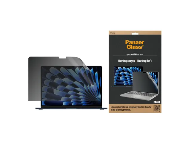 PanzerGlass Dual Privacy Screen Protector MacBook Air 15” (M2), A