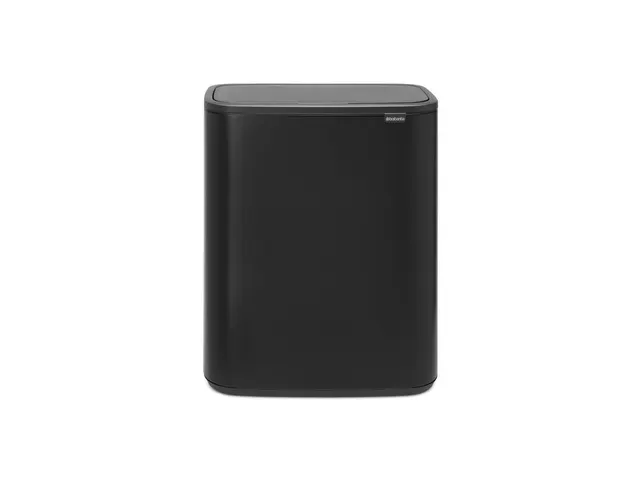 Afvalbak Bo Touch Bin 60 Liter Mat Zwart