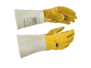 Weldas SteerSotuff 10-2750 lashandschoenen, geel, maat XL, per 5 paar - 1