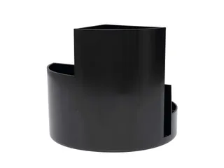 Pennenkoker MAUL roundbox 7 vakken Ø140x125mm zwart - 6