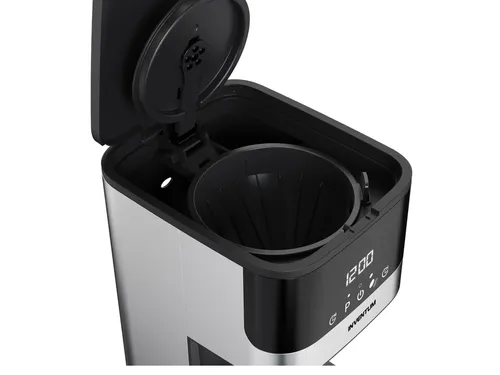 Koffiezetapparaat Inventum 1.5 liter zwart met rvs