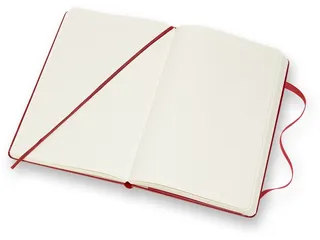 Notitieboek Moleskine large 130x210mm lijn hard cover scarlet red - 8