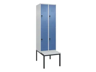 Dubbeldekse dekenkist,HxBxD 2120x600x815mm,2x2vak.,vak B 300mm - 1