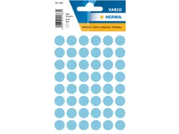 HERMA 1863 Multipurpose etiketten Rond 13mm Blauw 240 stuks