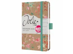 Weekagenda Pure A6 2026 (NL/FR/EN/DU) Green Floral Serenity Hardcover