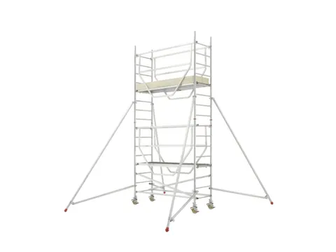 rolsteiger,reik H 5,25m,steiger H 4,47m,2platform(s),m. luik