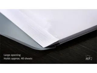 Enveloptas HF2 A4 240x310mm 11-gaats PP transparant wit - 9
