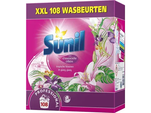Sunil wasmiddel Tropische Bloem & Ylang Ylang 108 Wasbeurten