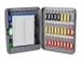 Sleutelkast metaal Pavo basic met cijferslot 54 haken 30x24x8cm grijs