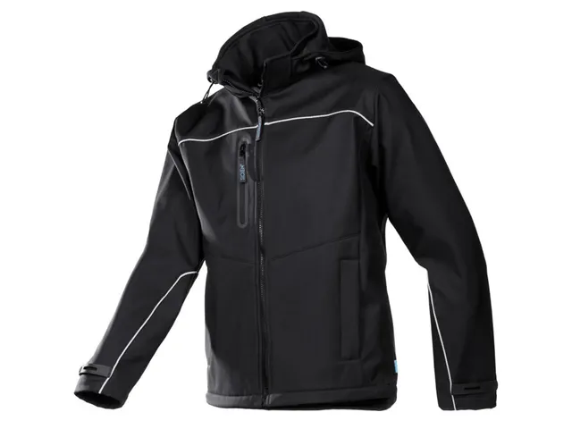 Veste Sioen 9934 Homes Softshell Noir Taille XL