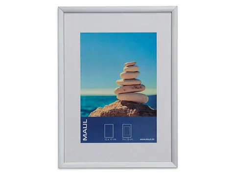 Fotolijst MAUL design 13x18cm aluminium frame zilver