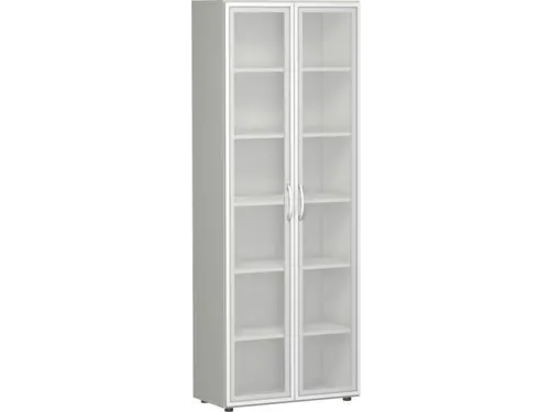 kantoorkast,HxBxD 2160x800x420mm,5xhouten vloer,6ordnerhoogte