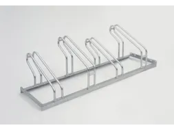 Fiets-beugelrek L 1400mm 4plaatsen Enkelzijdig Schroefbaar