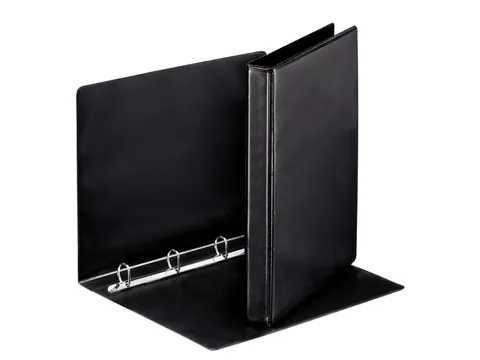 Presentatie Ringband Esselte 4 rings A4 20mm D-mech Panorama Zwart