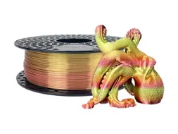 Azurefilm PLA Silk 3D filament 1,75mm Rainbow Harmony 1kg