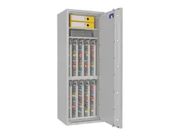 sleutelkluis,HxBxD 1400x500x420mm,800haak,legborden,romp RAL7035