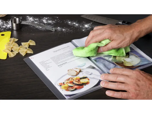 Showalbum Europel Frontview A5 20 tassen Zwart