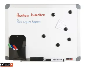 Whiteboard Desq 600x900mm in kunststof draagtas - 2
