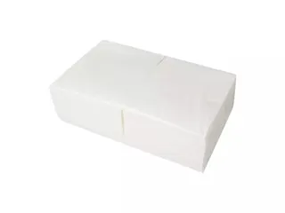 Servetten 1/4 fold cellulose 2-laags 24x24 cm 8 x 250 vel wit - 1