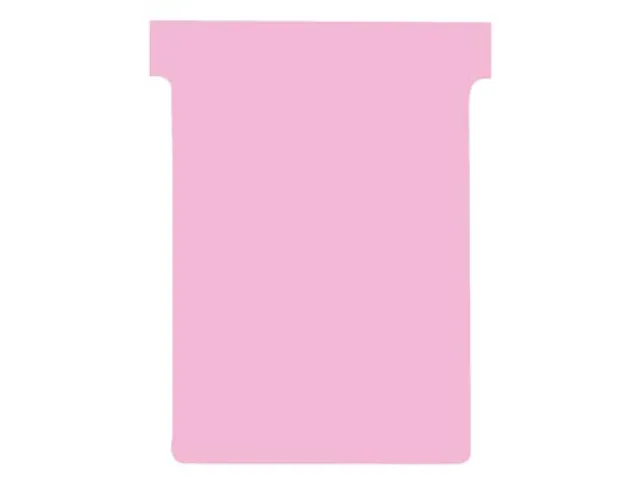 T-planbordkaarten index 3, ft 120 x 92 mm, roze