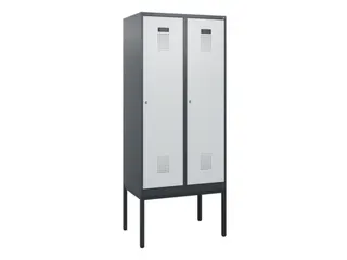 schoollocker,HxBxD 1950x800x500mm,2vak,vak B 400mm,cil.-slot - 2