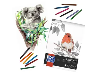 Tekenblok Oxford Drawing A4 40 vel 160 gram - 3