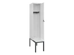 locker met bank,HxBxD 2120x400x815mm,1vak,vak B 400mm,draaigrendel
