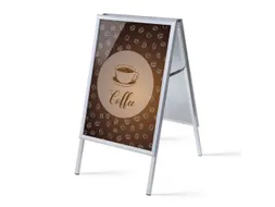 Stoepbord A1 complete set met print "Coffee"
